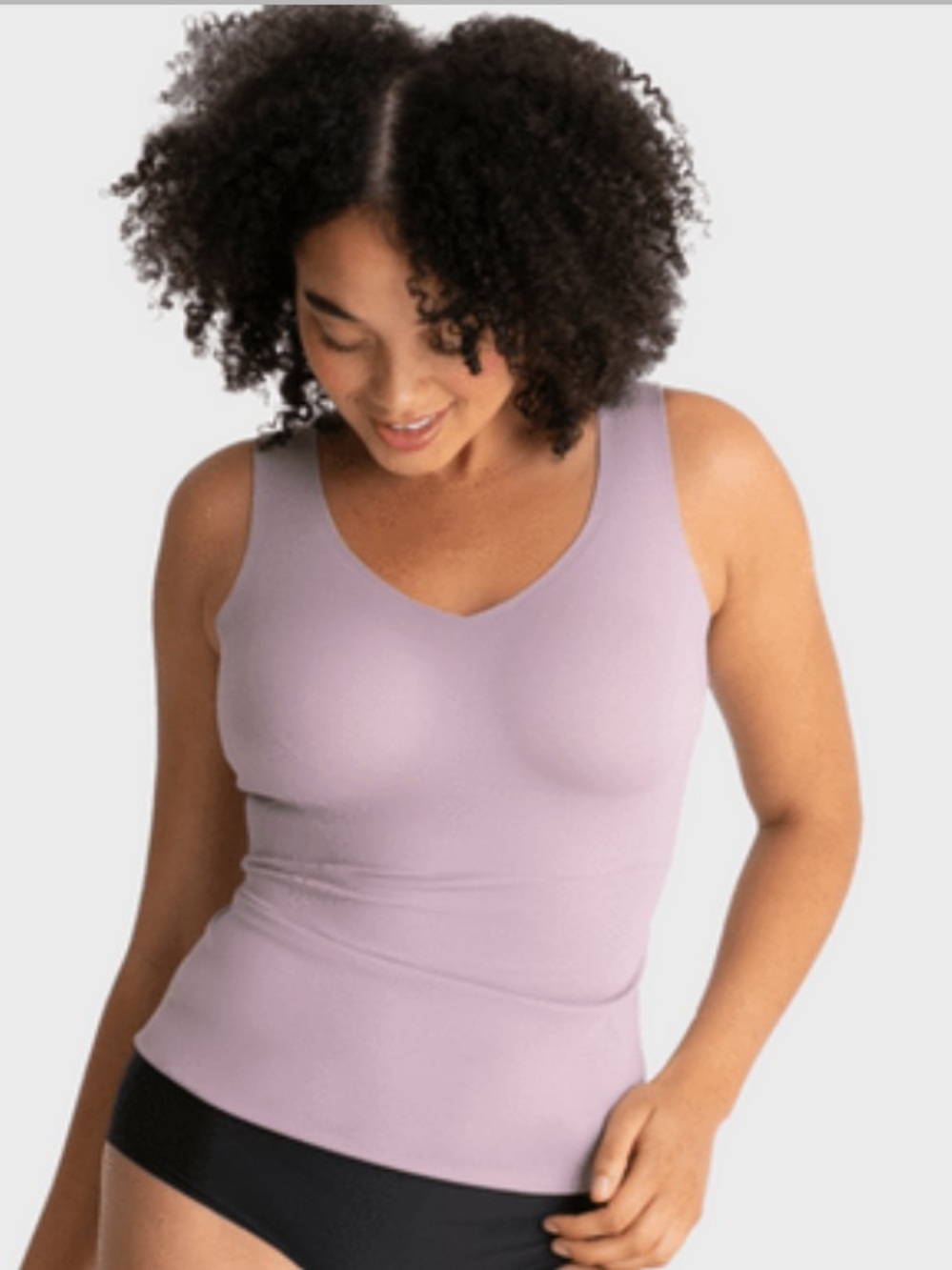 Evelyn & Bobbie Defy Bra Tank Women's Shapewear Tank Top -  Amethyst size XL